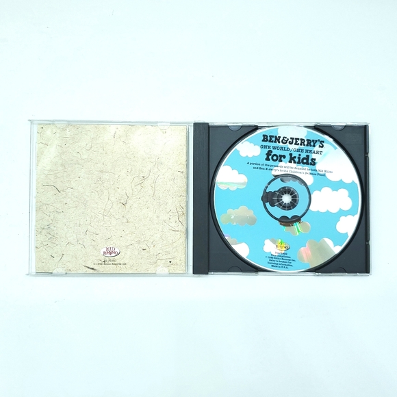 Ben & Jerrys: One World One Heart for Kids - Audio CD - Preowned Various Artists - Picture 4 of 5